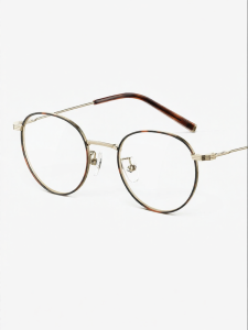 HELEN KELLER | Tortoise Minimalist Style Slimming Titanium Optical Glasses