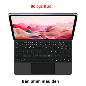 Bao Da Bàn Phím Từ Tính Thông Minh Cho iPad Thế Hệ Thứ 11 Và 10 Các Mẫu 2025 A1613 A1615 A1613 A3354 A3355 A3356 A2696 - Bao Da Bàn Phím Magic Cho iPad Pro