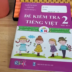 Sách - Đề Kiểm Tra - Tiếng Việt Lớp 2 - Học kì 2 - Kết Nối (Qbooks)