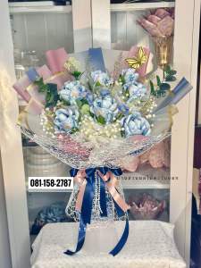 ช่อรับปริญญา ช่อดอกไม้ไฮโซ ช่อกุหลาบ 2800ส่งฟรี วาเลนไทน์ วันเกิด ปรับงบ/ทักเช็คคิวก่อนจ้า