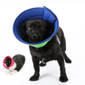Mesh Washable Soft Elizabethan Circle and Cat Circle Dog Bandana Waterproof Pet Anti-Licking Bite Anti-Scratch Circle and Cat Collar