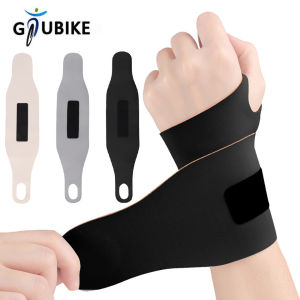GTUBIKE 1PCS Ultra-Thin Elastic Wristband Wrist Guard with Adjustable Compression Tendon Sheath Pain Relief Wrist Bandage Wrap