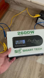Kích Điện Inverter 2600W SIT SMART TECH 12V/24V Lên 220V Sóng Sin Tinh Khiết