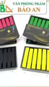 Phấn vẽ mỹ thuật Bút mài thầy Ánh Softpastels 6 viên