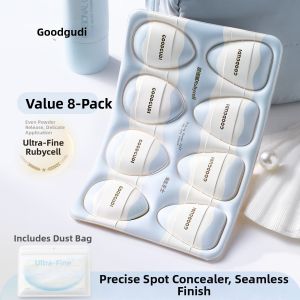 Goodgudi | Ultra Fine Multi-use Small Finger Puff 8 Pieces