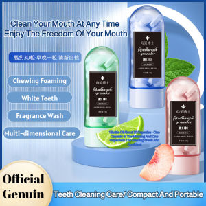 Solid Toothpaste Tablets Portable Mouthwash Remove Tartar Freshen Breath Removal Tooth Stains Chewable Tablets granules