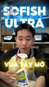 Chai Xịt Tẩy Rửa Xoong Nồi Sofish – Loại Bỏ Vết Bẩn Cứng Đầu Dầu Mỡ Cháy Khét Hiệu Quả – An Toàn Cho Từng Thiết Bị Bếp - BNK