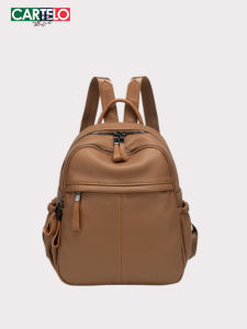 CARTELO | High-end Leather Lightweight Travel Backpack Waterproof