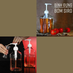 Bình thủy tinh sirup 11l 20cc