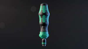 Wera Kraftform Kompakt 25 RA-R 05051515001 Ratcheting Screwdriver Set with Pouch | 6-Piece Telescopic Rapidaptor Bit Driver