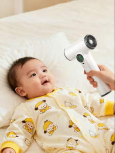 vvu&cco | Infant Care Redness Reduction Cold & Hot Wind Portable Wireless Low Radiation Hair Dryer