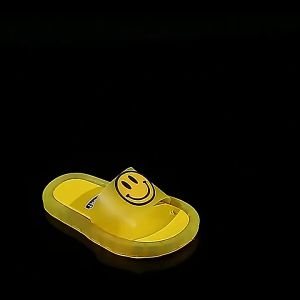 BUBBLE KIDS รองเท้าแตะสำหรับเด็กสำหรับฤดูร้อนรองเท้าคริสตัลแฟชั่นรองเท้าแตะไฟเงารองเท้าแตะสำหรับผู้ชายและผู้หญิง