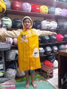 PALING LARIS JAS HUJAN ANAK SD KELAS 1 SAMPAI 4 UKURAN ALL SIZE PANJANG 92 LEBAR 45 CM KIDDY RETS