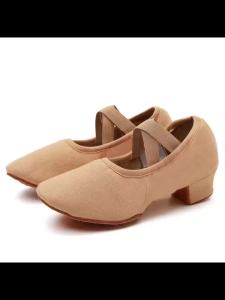 Women Dance Shoes Teacher Training Shoes Adults Latin Shoes Girls Soft Sole Ballet Shoes Jazz Yoga Belly Dance Shoes Female