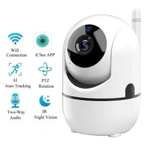 Teeker Pet Indoor Pet Monitoring WiFi Camera Motion Alert Night Vision Two Way Talk for Dog Cat Home Security Pet Toy