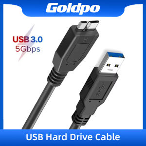 USB Hard Drive Cable USB 3.0 Micro B Cable for External HDD USB 3.0 Data Cord for WD Hitachi Lacie Seagate Toshiba portable HDD