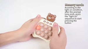 Mainan Fidget/POP IT Pegangan Tekan Plastik Mainan Permainan Tekan Cepat Kreatif Menghilangkan Stres Mainan Permainan Tekan Anak-anak