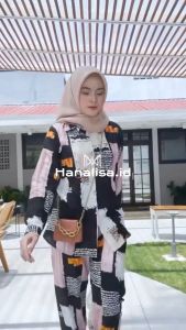 BAJU ONE SET DAILY OOTD PAJAMAS PIYAMA PAKAIAN TIDUR CELANA SETELAN TIE DYE SATU KEMEJA BAHAN KATUN RAYON VISCOSE MODEL MOTIF TERBARU PREMIUM WANITA DEWASA LENGAN PANJANG KEKINIAN JUMBO VIRAL MURAH 2022 FASHION STYLE KOREA IMPORT  LD 120