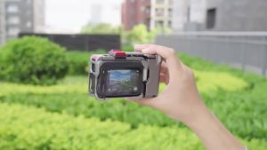 Flymile | Flymile Camera Grip Holder for Insta360 Ace Pro 2/Ace Pro Camera Accessorise Shutter Button Photography Handle Anti-shake