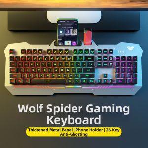 AULA | Metal Mechanical Gaming and Office Keyboard Set