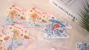 LYL Stitch Disposable Kids 3d Mask 3-12 Years Old Cartoon 3d Lightweight And Breathable Individually Packaged 3-Layer Protection 史迪仔 儿童 口罩