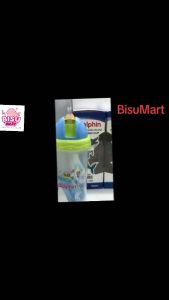 Bình uống nước học sinh Dolphin bình ống hút nước 450ml (tặng cọ rữa ống hút)