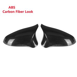 Pair Rearview Mirror Cover Replacement For BMW F80 M3 F82 M4 2015-2018 LHD Side Wing Mirror Cap Exterior
