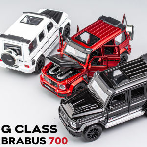 1:32 Benz Brabus G700 รถโลหะ Diecast รุ่นรถของเล่นสำหรับเด็กของเล่นงานอดิเรกรถออฟโรดเด็กของขวัญ SUV รถเบนซ์ของเล่น เบนซ์ของเล่น - Lazada