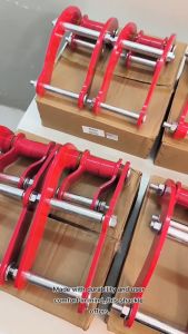 CPA TOYOTA HILUX REVO 2015+ COMFORT SHACKLE 2.5INCH LIFT KIT SET RED (11729)