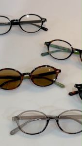 ALP แว่นกรองแสง แว่นกันแดด ทรงรี แว่นลายกระ กรองแสงสีฟ้า Blue Light Block กันUV รุ่น BB0109SN0093