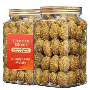 Ready-to-eat Licorice Olives 9-Processed Preserves Packaged in Bags