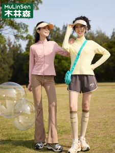 Mulinshan Womens Summer Thin Breathable Stand Collar Slim Fit Outdoor Sports Jacket UV Protection Original Design Nylon Spandex