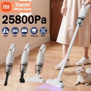 XIAOMI 6 in 1 Wet and Dry Cordless Vacuum Cleaner For House Buy 1 Take 1 Cordless Portable Vacuum Cleaner 25800Pa Car Ultra Quiet Strong Suction Handheld Vacuum Cleaner