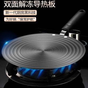 [MS] Plat Konduksi Panas Kompor Gas dengan Gagang / Alas Panci Pelindung Panci Anti Gosong