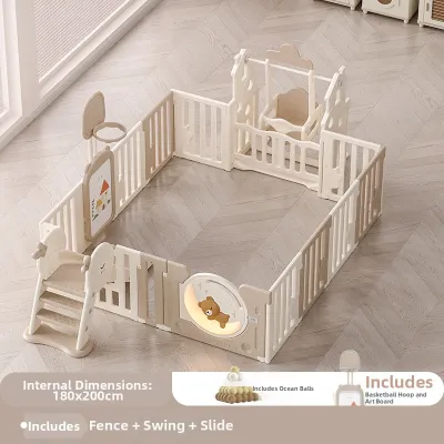 NIHAOTONGNIAN | Infant Play Safety Fence Indoor Use