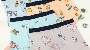 4Pcs Briefs For Kids Boy Cotton Underwear Boys Boxer Shorts Baby Children Boxers 100% Shorts Available for ages 2-14