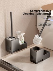 LOCIKA | 360 Degree Clean Wall Mounted Toilet Brush