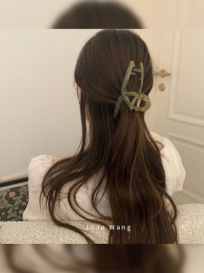 Elegant Simple Shark Clip Hair Grips Hair Accessories for Women Fresh out Fashionable Hairpins Headwear Jojo Wang Brand