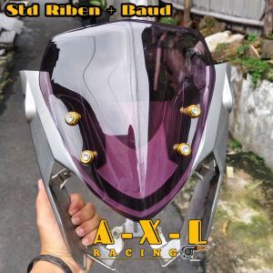 VISOR YAMAHA VIXION NEW NVL 2013 2014 MODEL AEROX SERIES PNP