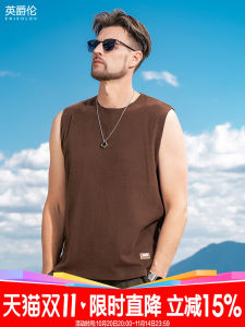 Áo Vest Lót Lông Cừu Dày Ấm Áp Mùa Thu Đông Cho Nam Enjeolon Phong Cách Đường Phố Thường Ngày Không Đường May