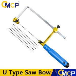 CMCP Adjustable Saw Bow U Type Saw Bow Cutting Tool For Wooden Handle Of Jewelry Saw Frame Hand Tools Jewelers Saw Frame