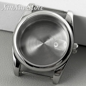 SKX Mod Parts 36mm/40mm Presidential Bracelet Sapphire Glass Watch Case Fit For NH34 NH35 NH36 NH38 4R35 Movement S Crown Case