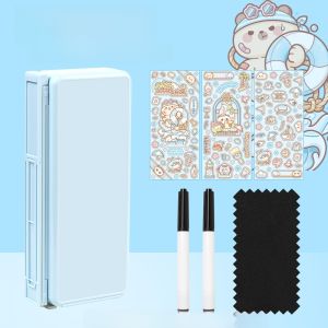 High Tech Multi Functional Childrens Pencil Case Girls Elementary School Reading Bookshelf Pen Box Stationery Box Small Spicy Potato