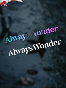 Always Wonder Car Stickers Waterproof Back Glass Triangle Window Decorations Auto Adhesives Vehicle Decals Kucar Brand