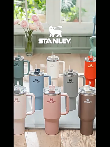 【SG Seller】STANLEY The Quencher H2.O FlowState Tumbler 40 Oz Stainless Steel Kettle Reusable Straw Bottle Lid Car Mugs Vacuum Cup