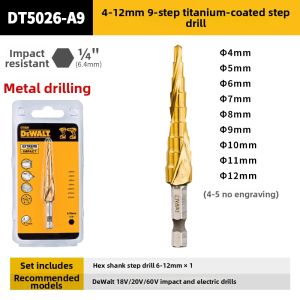 DeWalt | Titanium Coated Multi-function Step Drill Bit