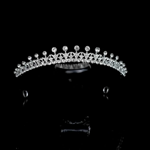 VitaStoree Mahkota Mutiara Zicron Ria Silver Gold Permata Berlian Alloy