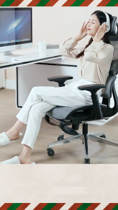 [SG Seller]Home Comfortable Sitting Executive Chair E-Sports Learning Stool Ergonomics Chair Back with 4D Adjustable Arms Headrest Ergonomic Office Chair Computer Chair