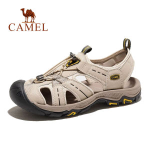 CAMEL | Womens Covered Toe Slip-resistant Sandals