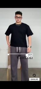 Plus Size T-shirts For Men Loose Round Neck Breathable High Quality Half Sleeve Oversize Plain Shirt For Men